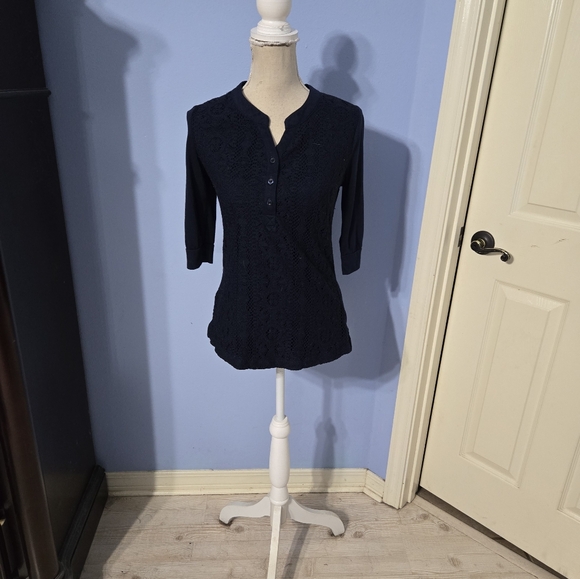 Shannon Ford Medium Womens Blouse Blue - Picture 1 of 4